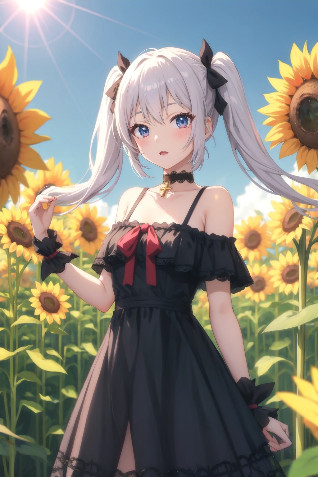 ５　メロイファッションの少女
