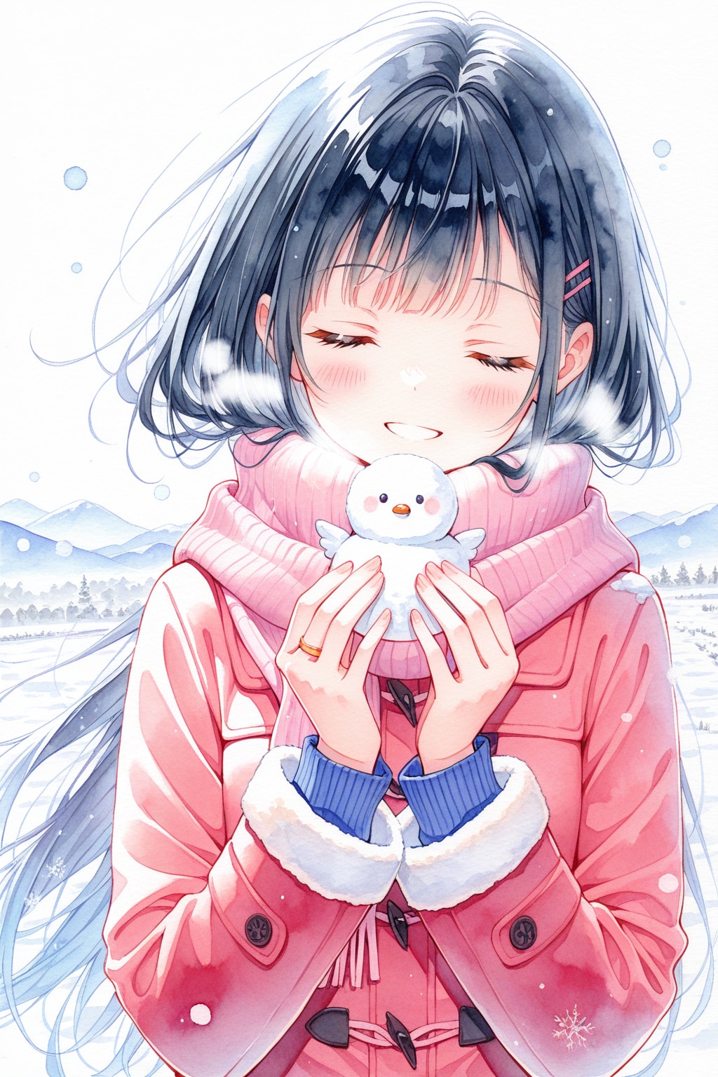 冬の少女