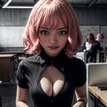 スパイファミリーの魅惑的な美少女、アーニャ！セクシーな学生服コスプレで駆けるスリリングなスパイ活動 4枚目