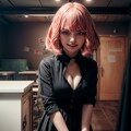 スパイファミリーの魅惑的な美少女、アーニャ！セクシーな学生服コスプレで駆けるスリリングなスパイ活動 12枚目