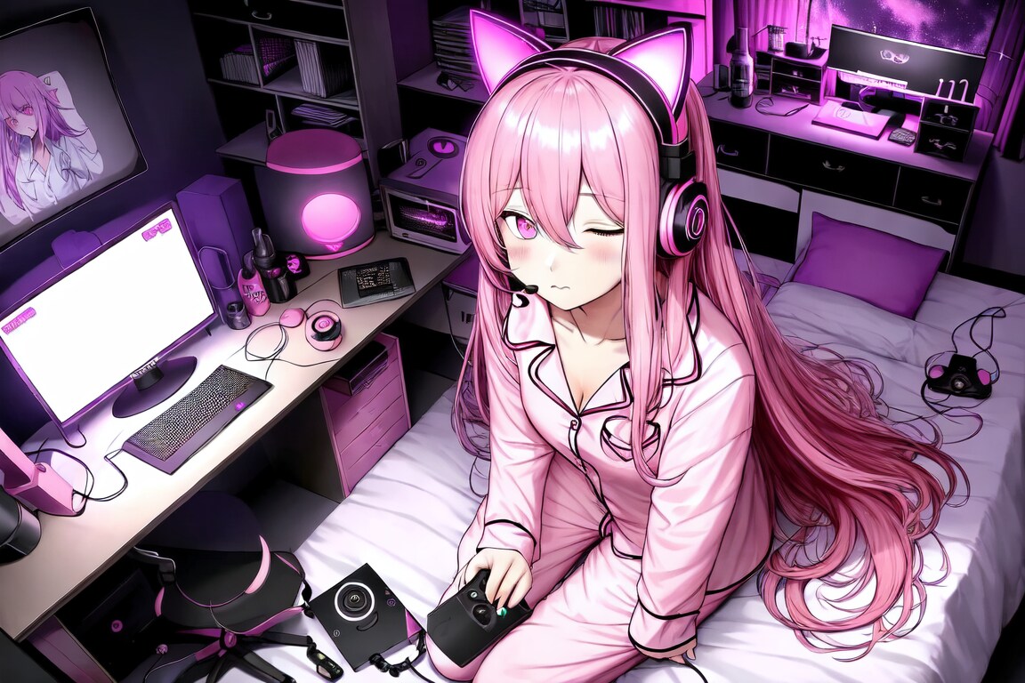 眠いにゃあ…。