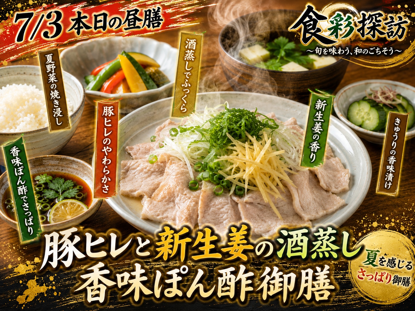 本日のランチ