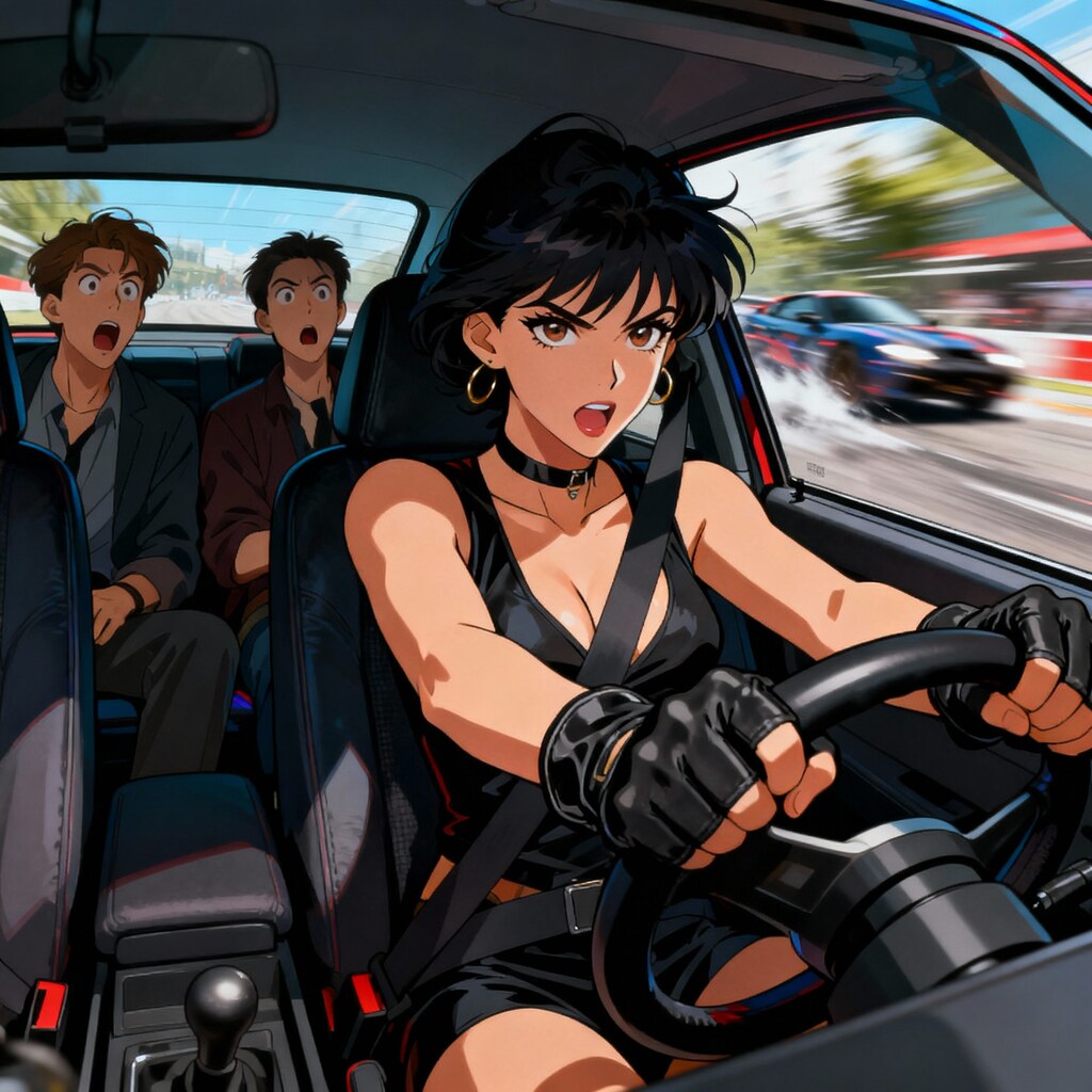 つかまってな！