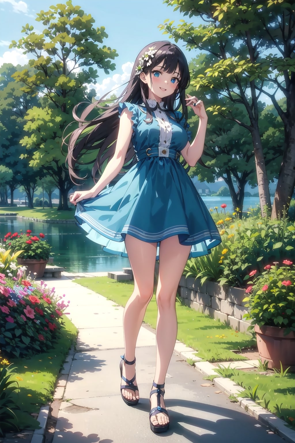 お池の人妻