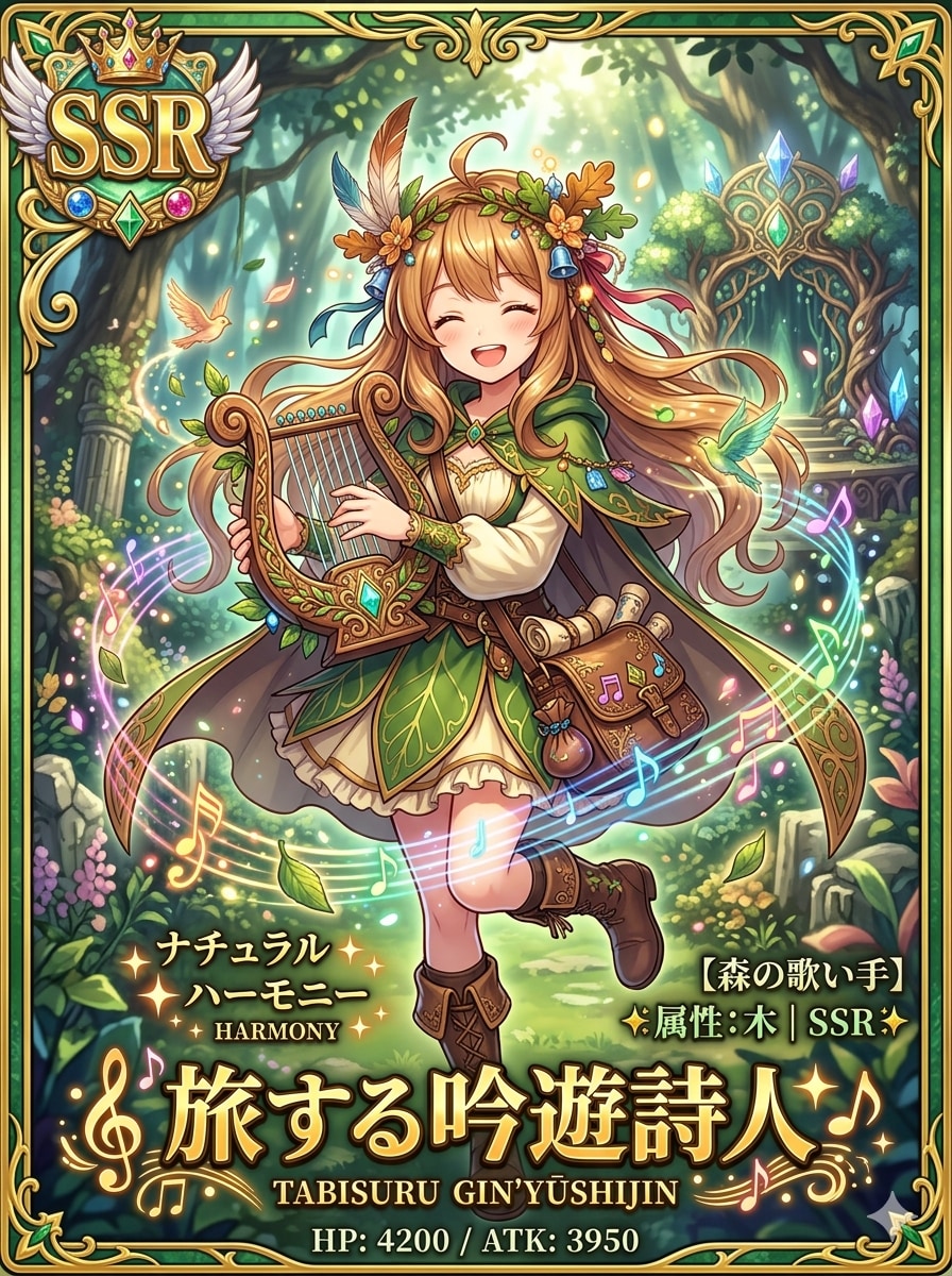 SSR吟遊詩人娘 | の人気AIイラスト・グラビア