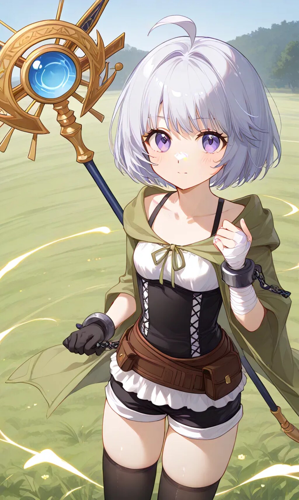 光霊使いライナ　草原