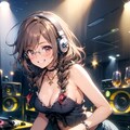 眼鏡三つ編み姉妹の「in high spirits DJ battle」 2枚目