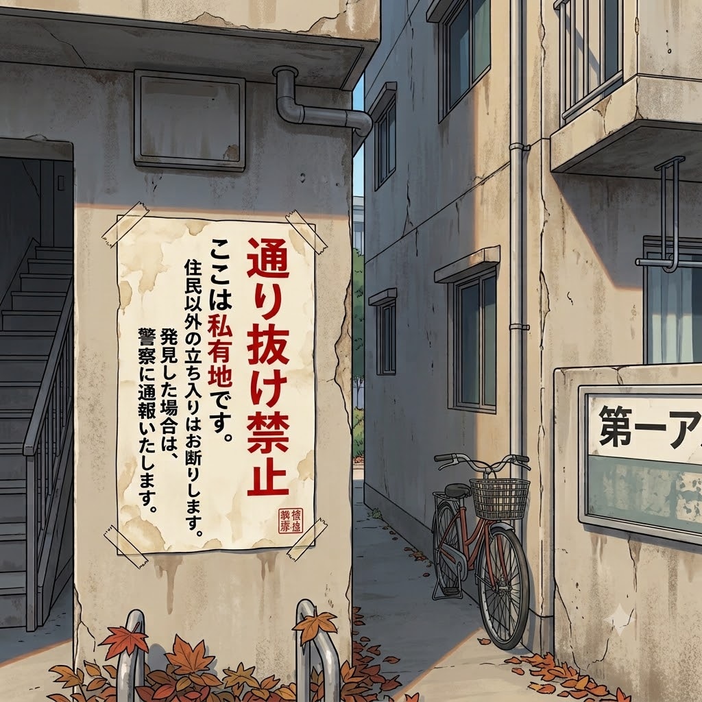 マヌケな張り紙３（修正版）