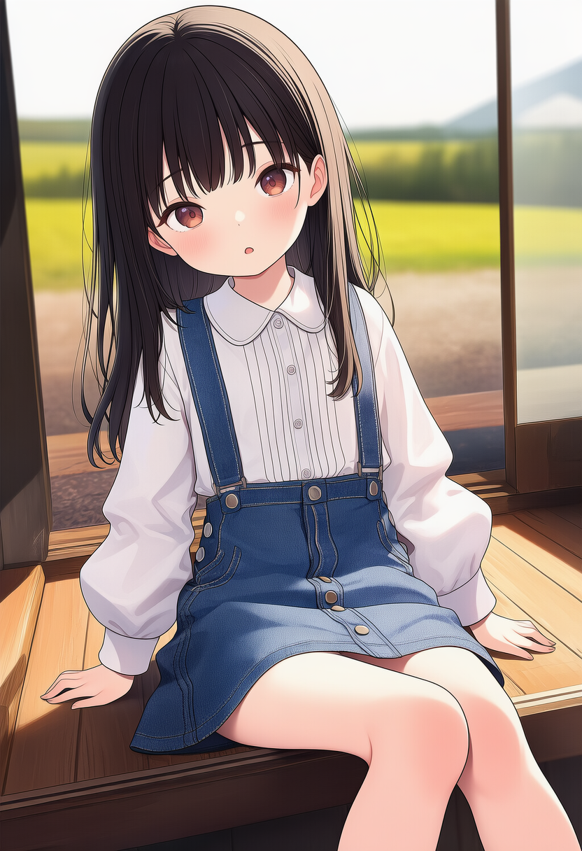 無警戒な田舎少女_260507 | の人気AIイラスト・グラビア