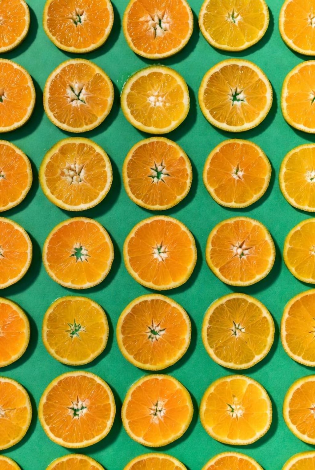 柑橘類の輪切り集