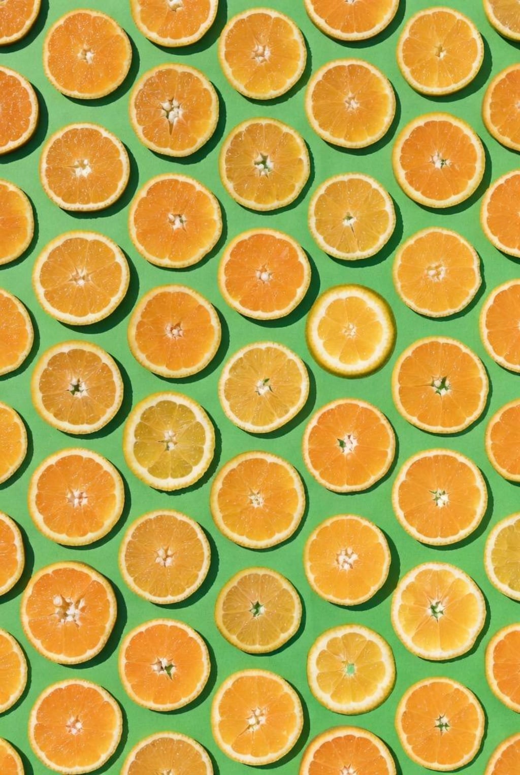 柑橘類の輪切り集