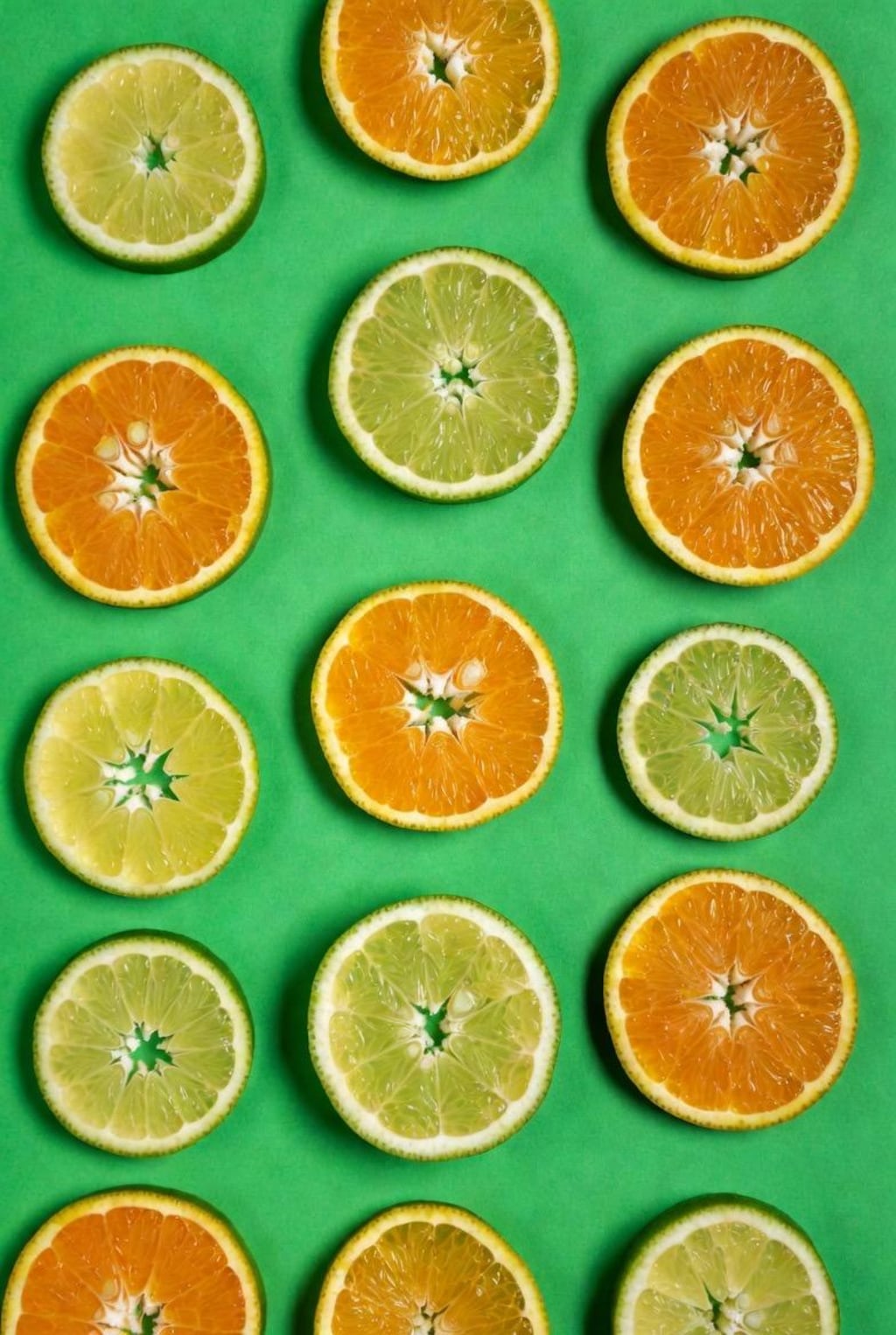 柑橘類の輪切り集