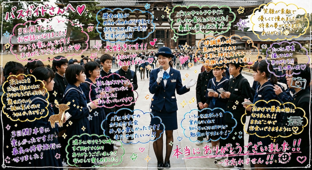 バスガイドの思い出