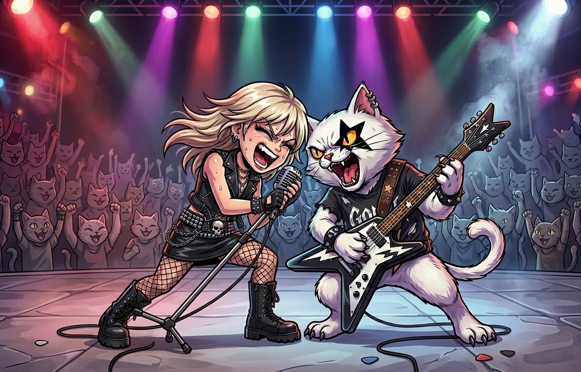 ROCKセッション（Vo,ゆな、Gt,ごんた）
