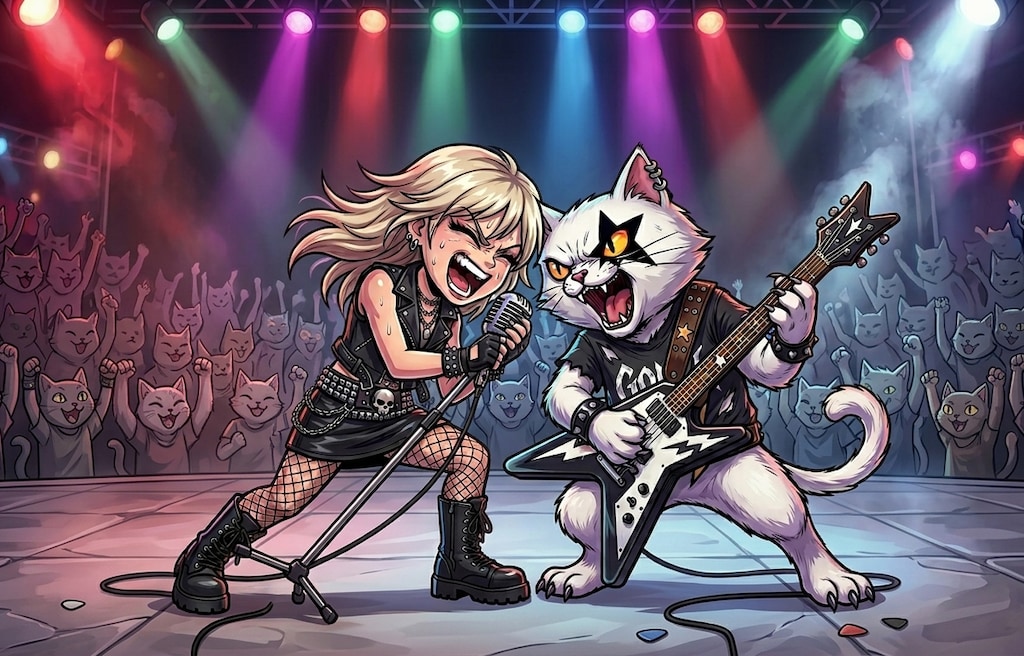 ROCKセッション（Vo,ゆな、Gt,ごんた）