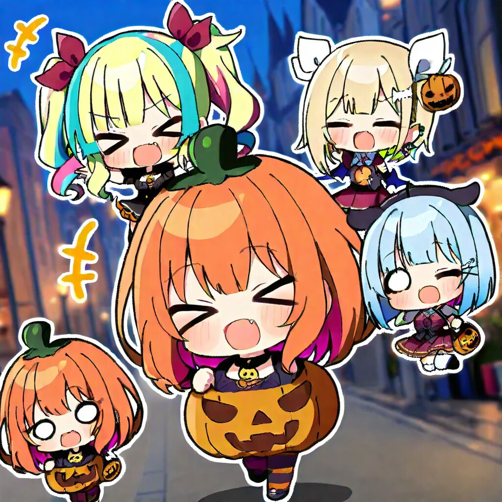 仲良しちゃんのハロウィン