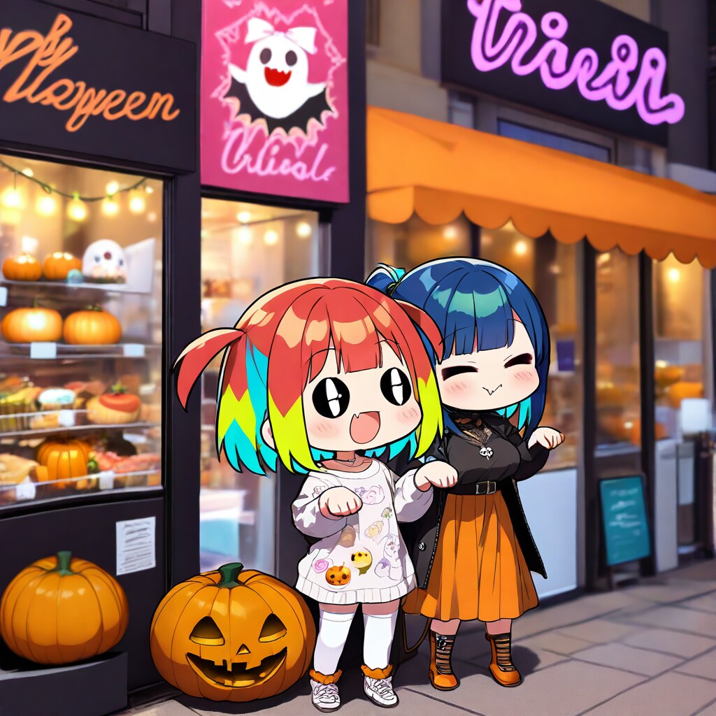 仲良しちゃんのハロウィン