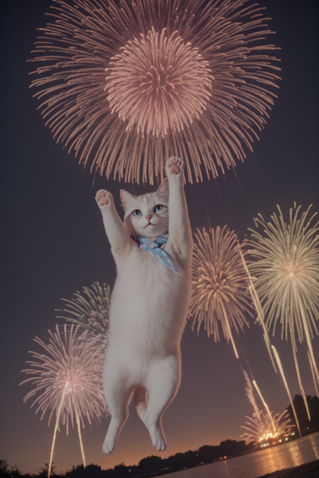 うちの猫は今日も楽しい🐾 | の人気AIイラスト・グラビア