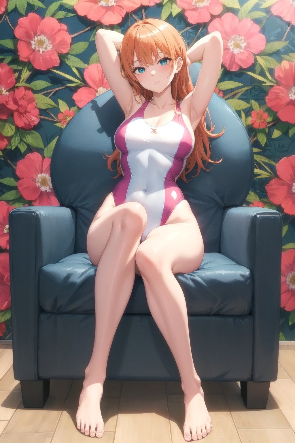 花柄ルーム