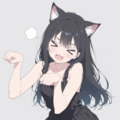 黒ネコ 6枚目