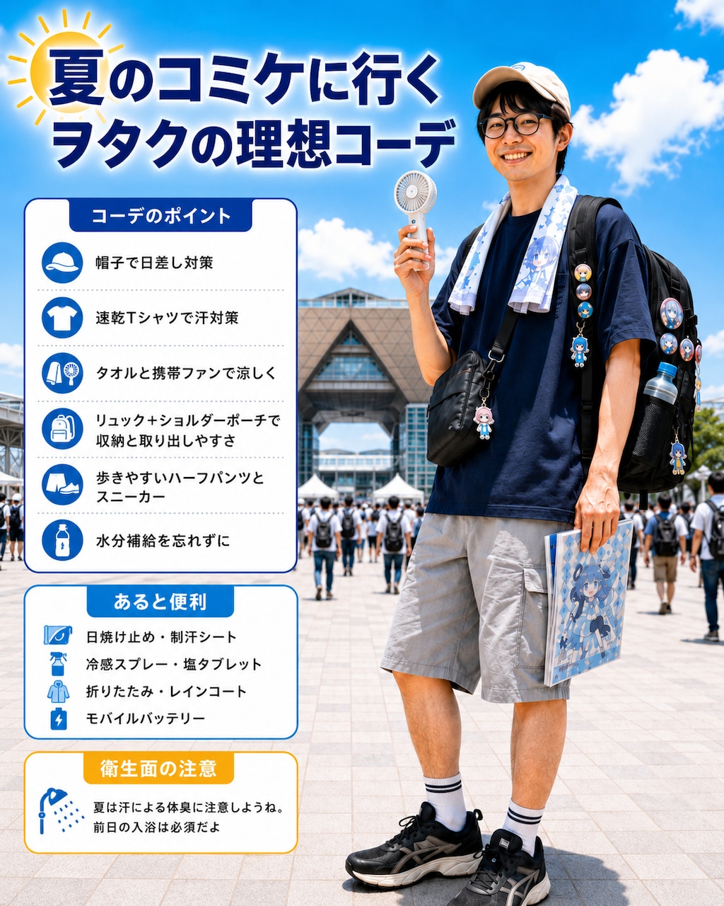 夏コミケコーデ