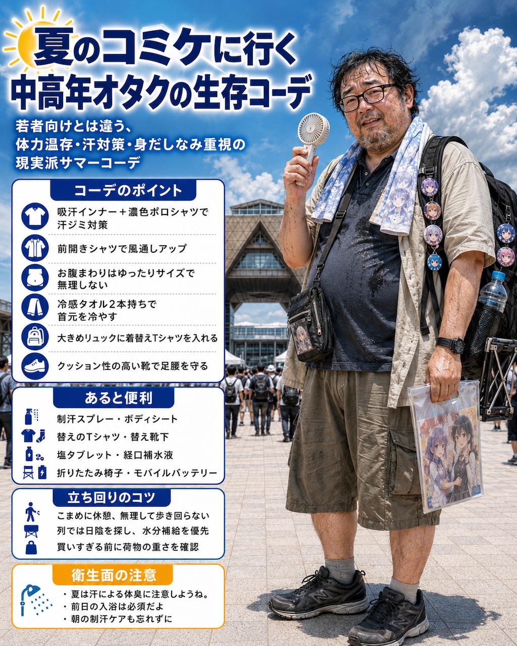 夏コミケコーデ