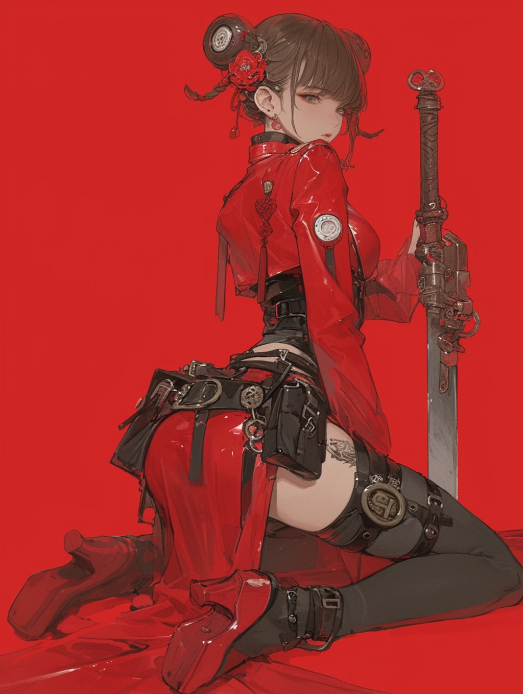 女炎之剑客 [红]