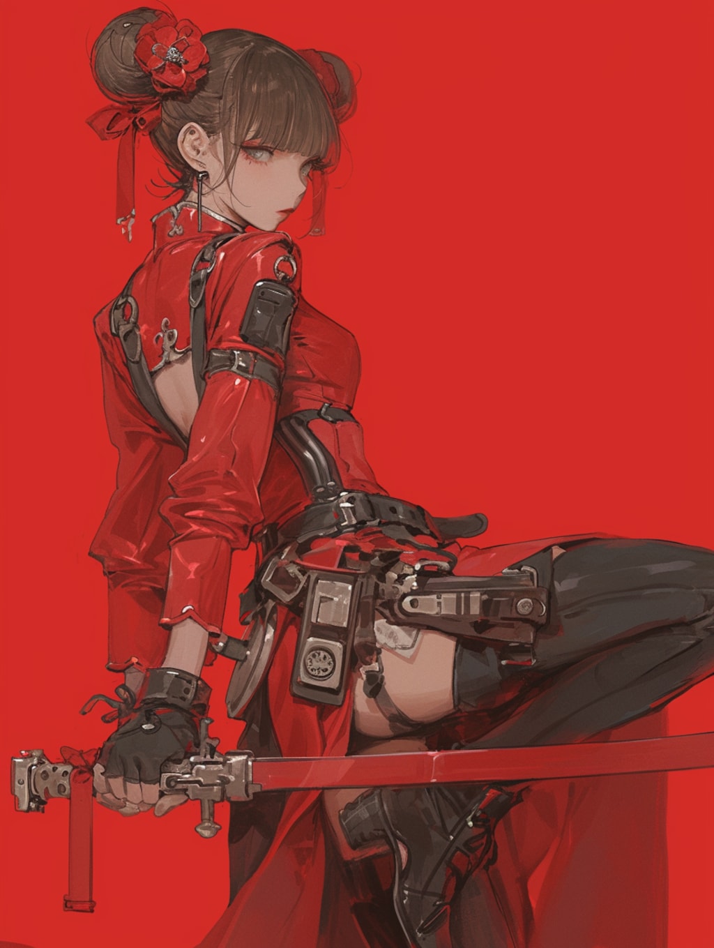 女炎之剑客 [红]