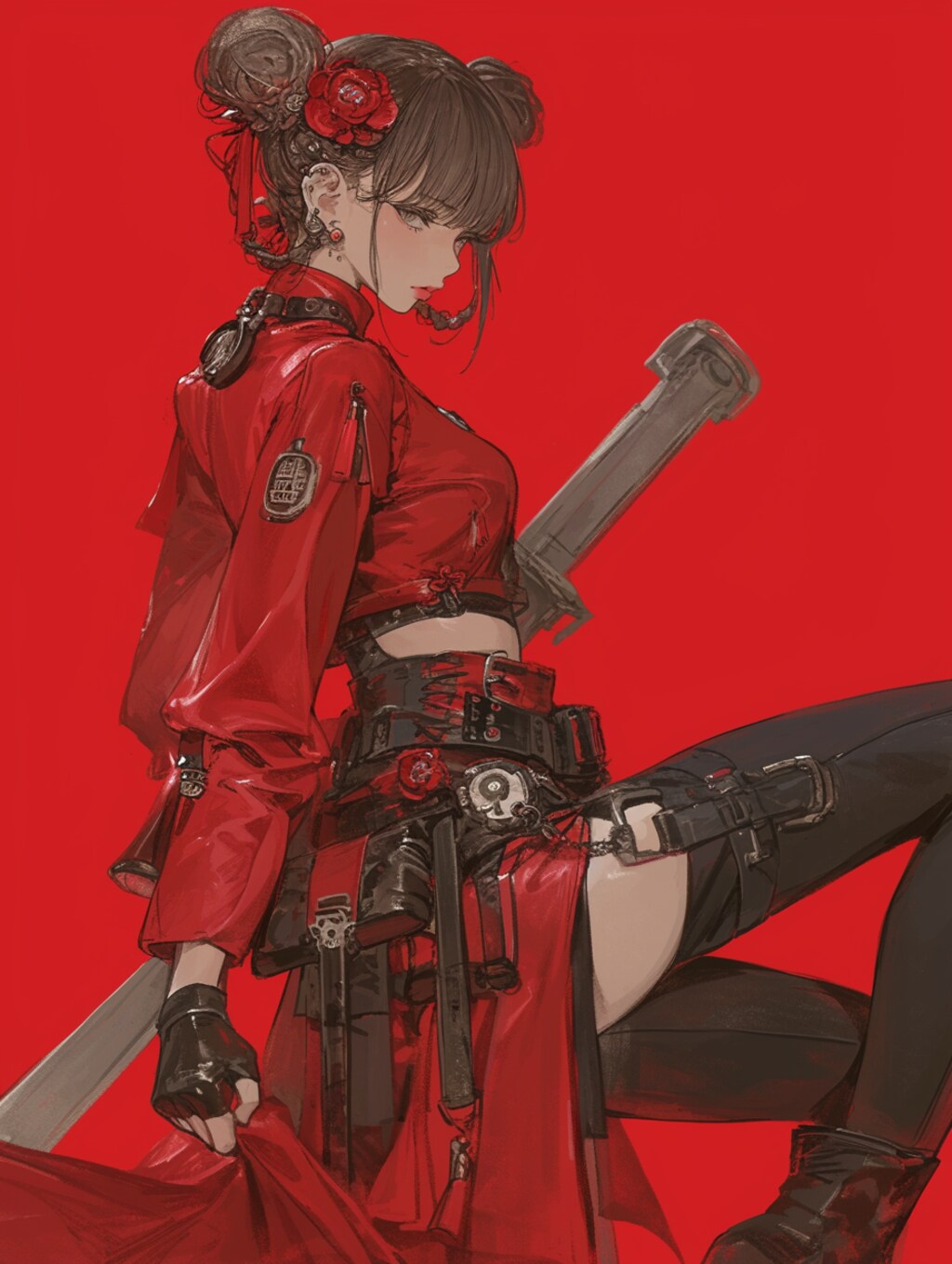 女炎之剑客 [红]