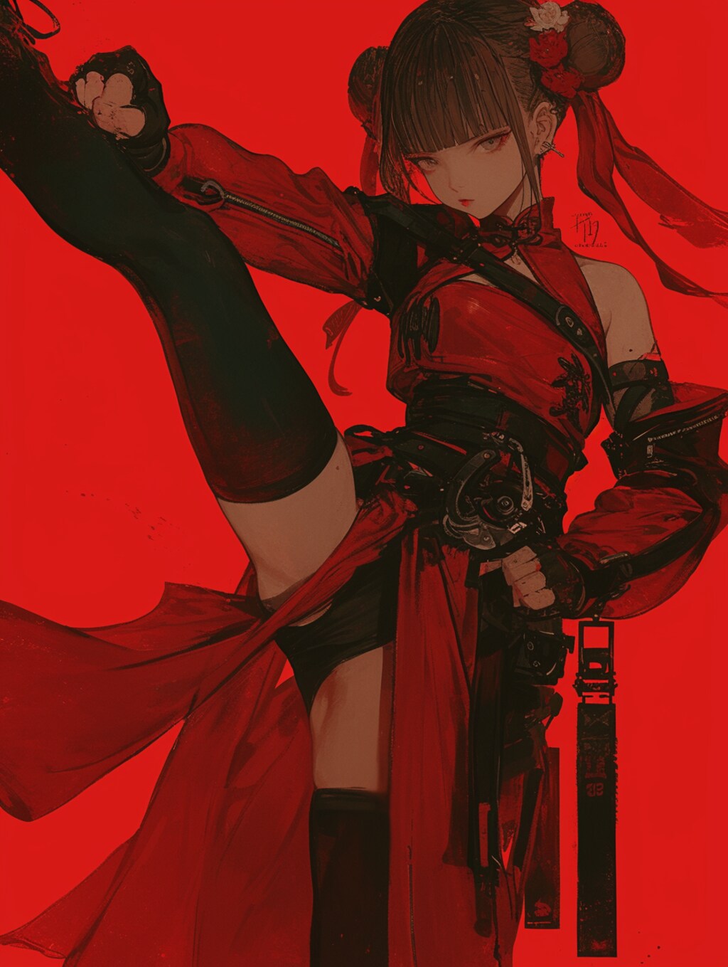 女炎之剑客 [红]