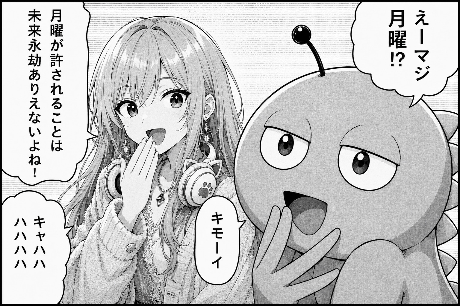 月曜が憎い