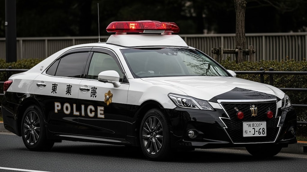 クラウンアスリートパトロールカー