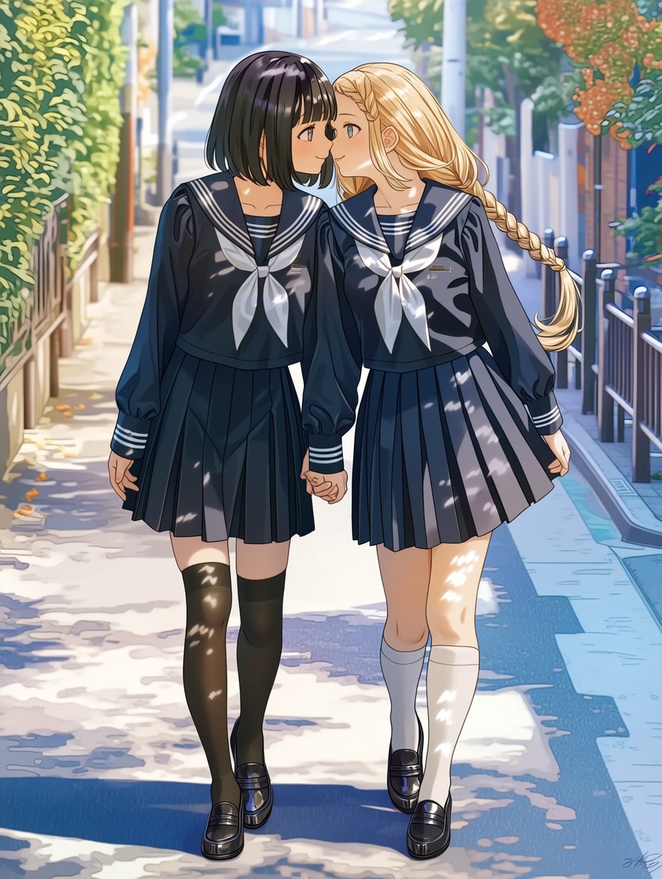 キスしたい二人のJK164