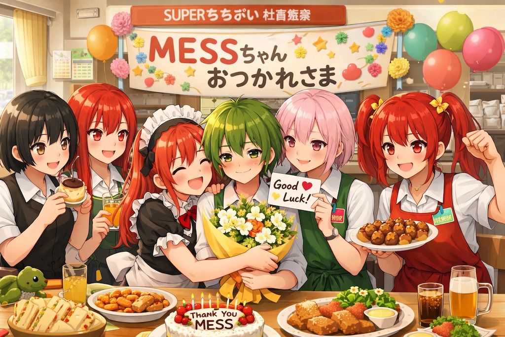 MESSちゃん送別会