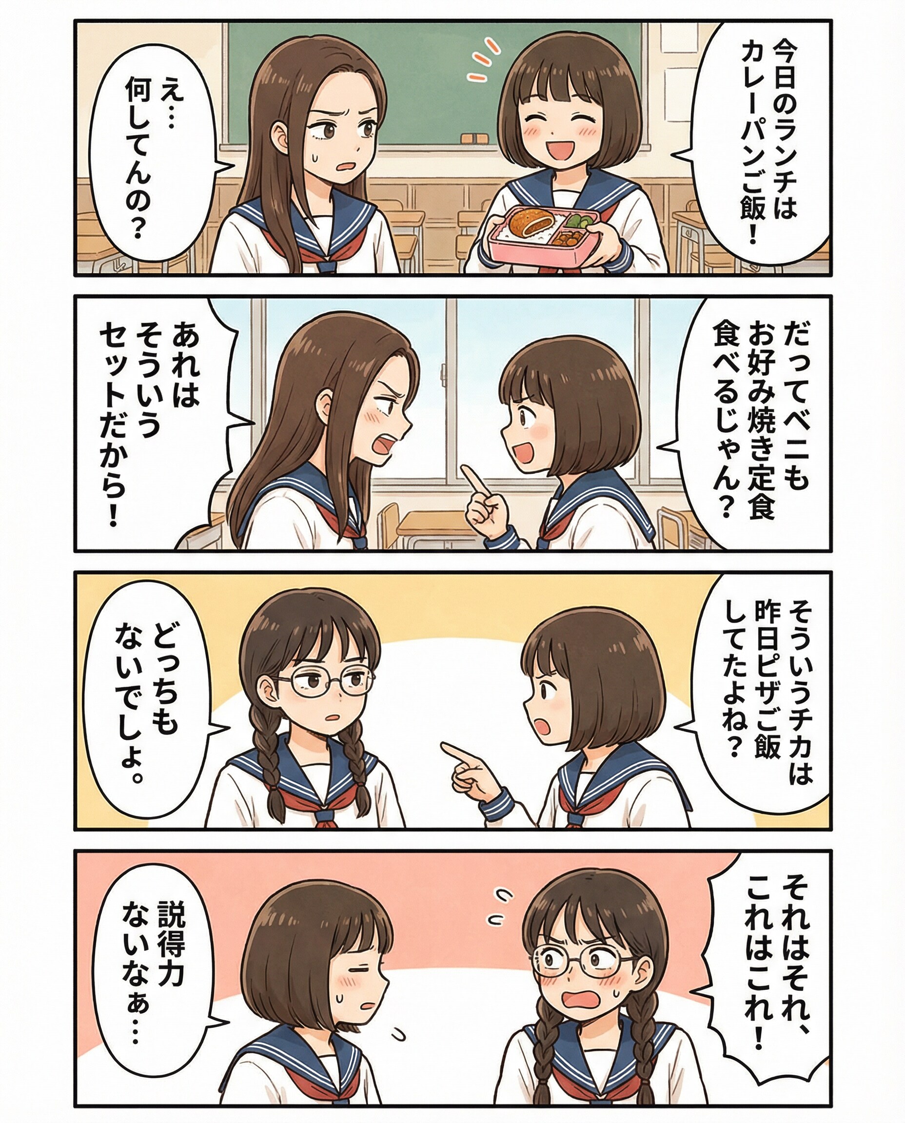 おかず論争（妥協）_2026/02/06 | の人気AIイラスト・グラビア