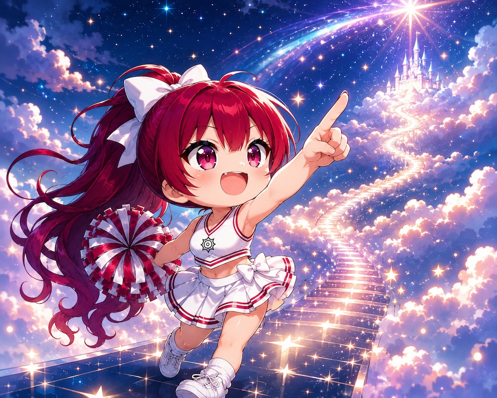 信じてる思い それが 何よりも 誰よりも 夢に近づく
