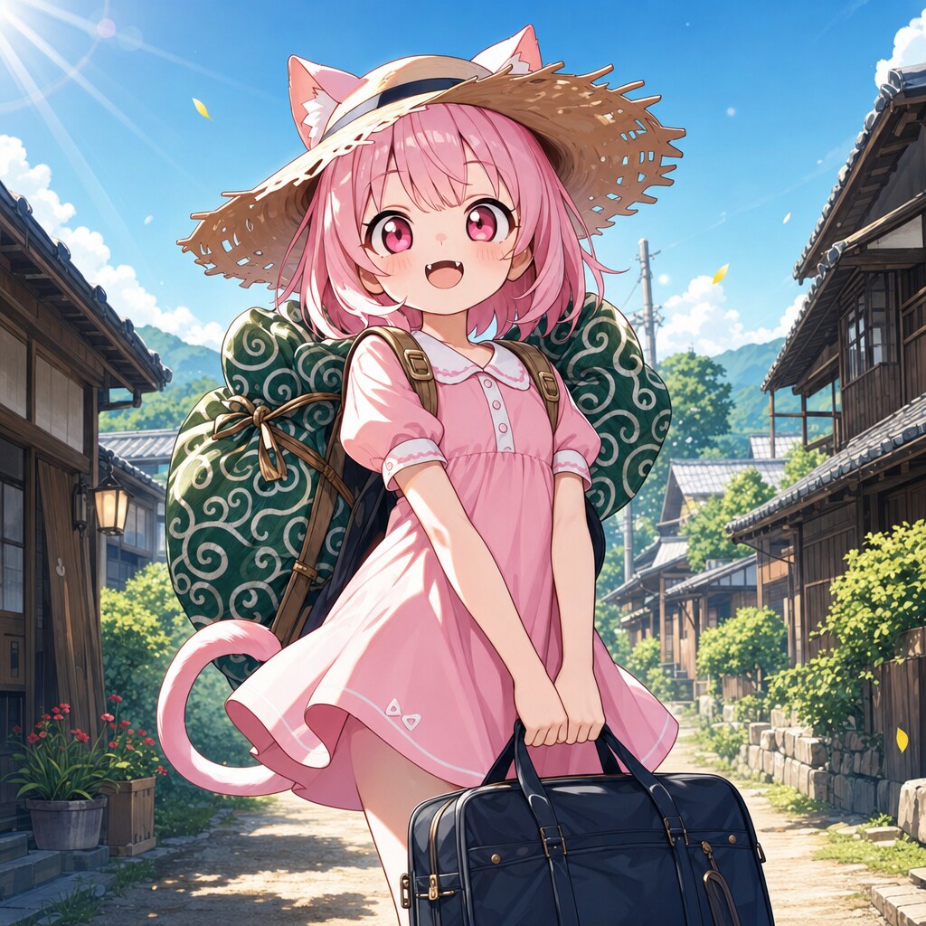 おかあちゃーん！！ただいみゃ～！！ | の人気AIイラスト・グラビア