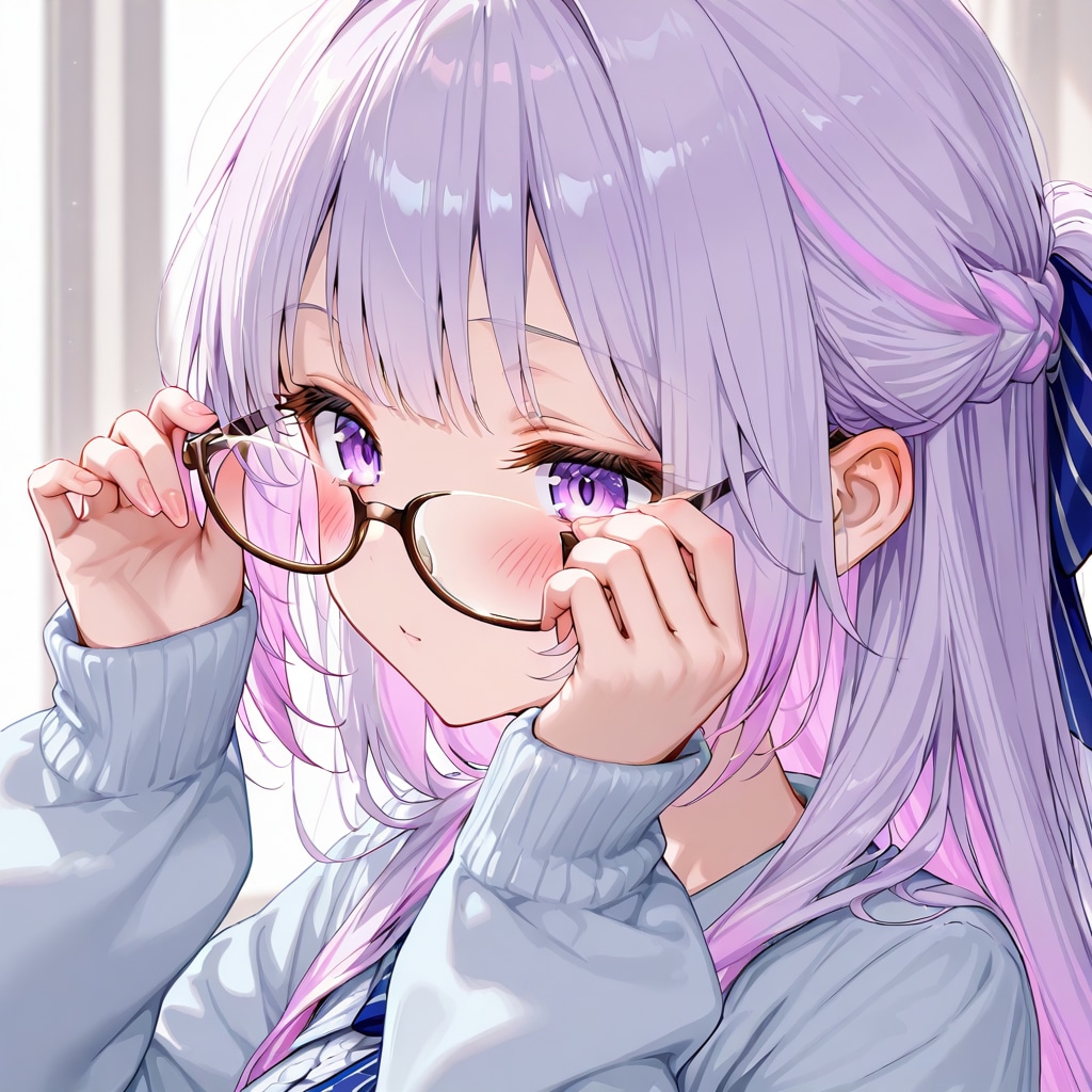 ねむちゃん040～眼鏡姿～