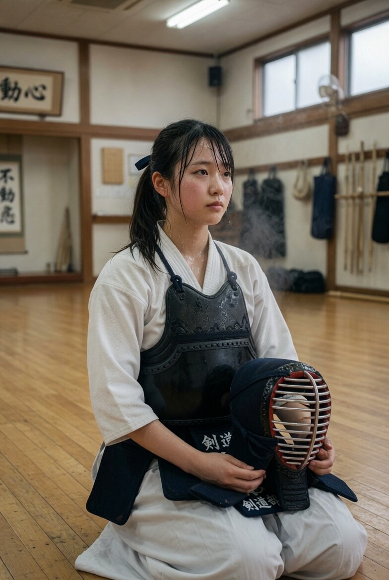 女子剣道部の女の子