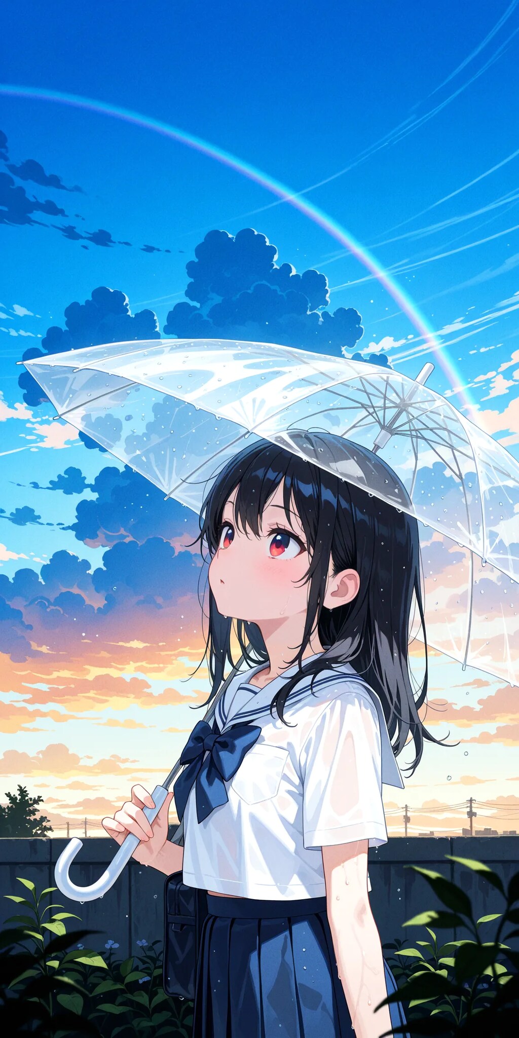 雨、そして