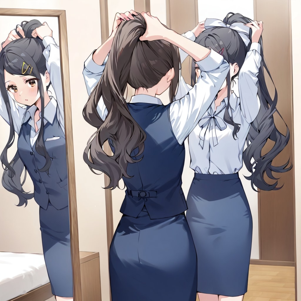 出勤準備　(他失敗作)