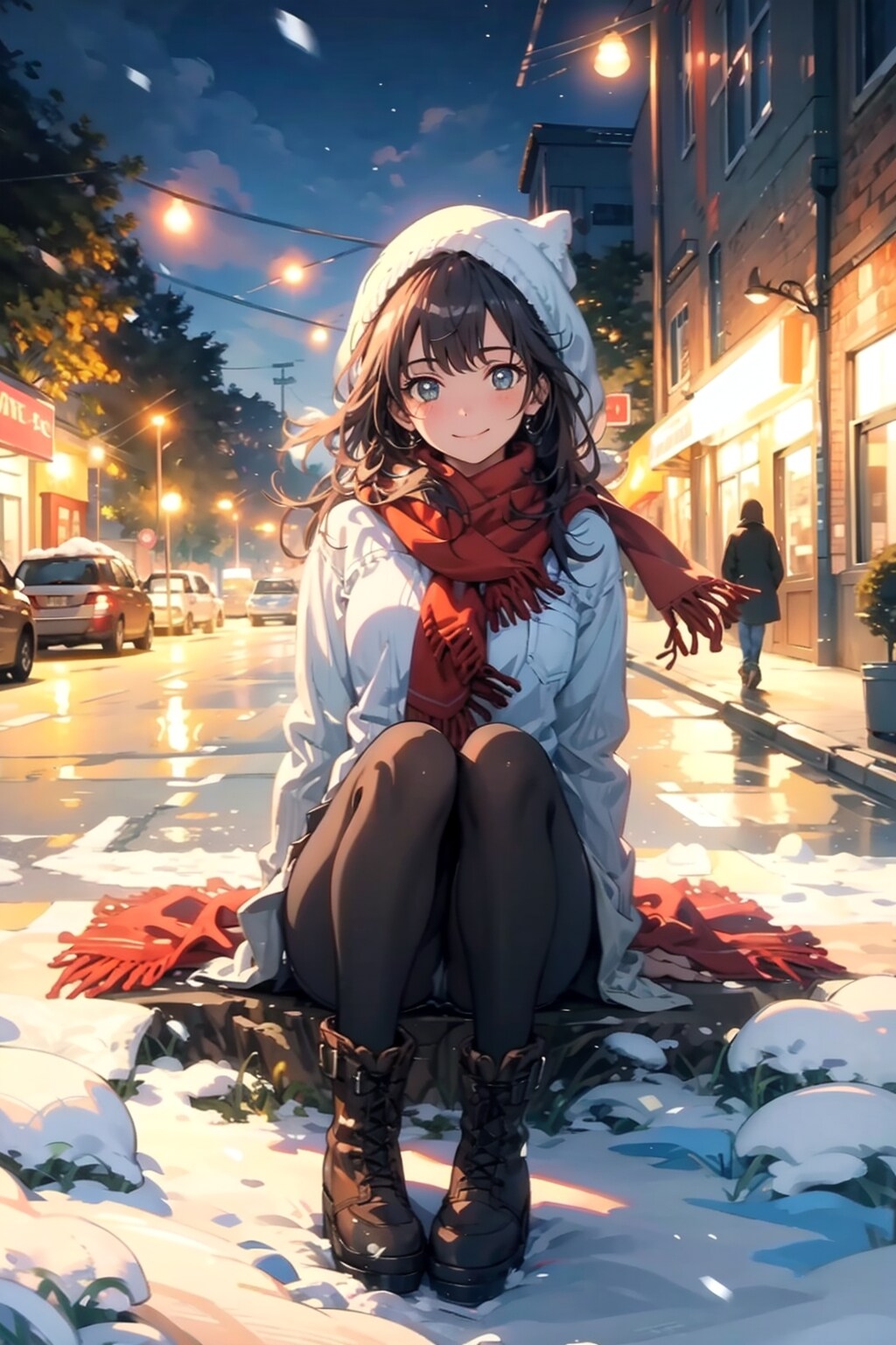 足、滑っちゃった | の人気AIイラスト・グラビア