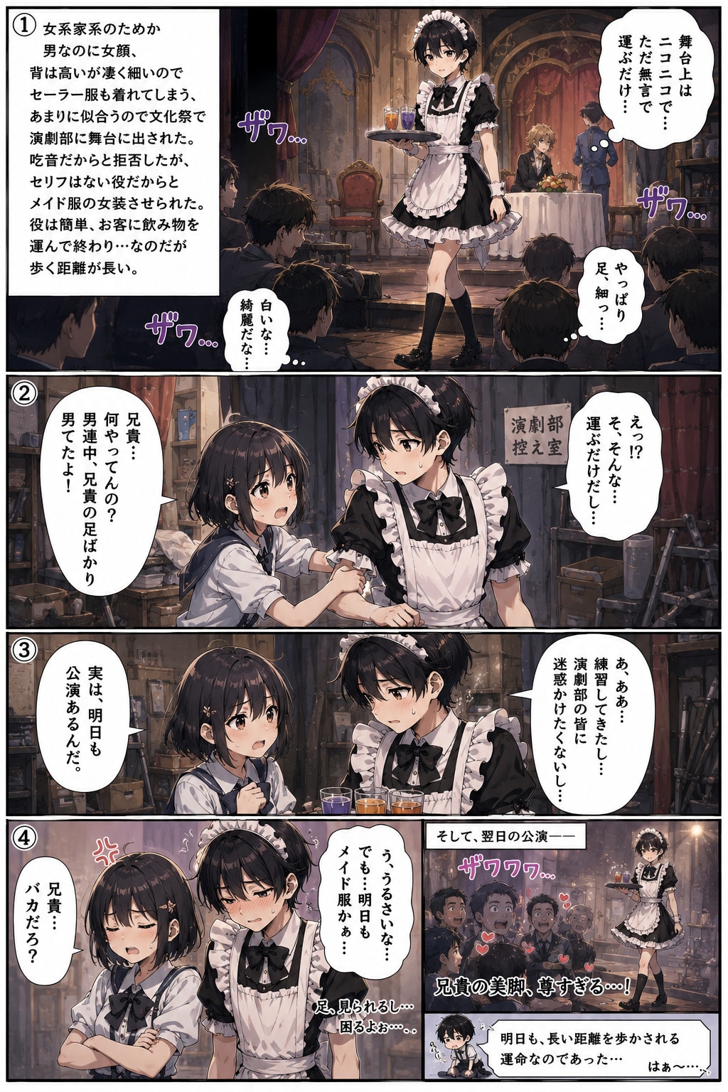 新城 優の黒歴史②　演劇のモブ役編
