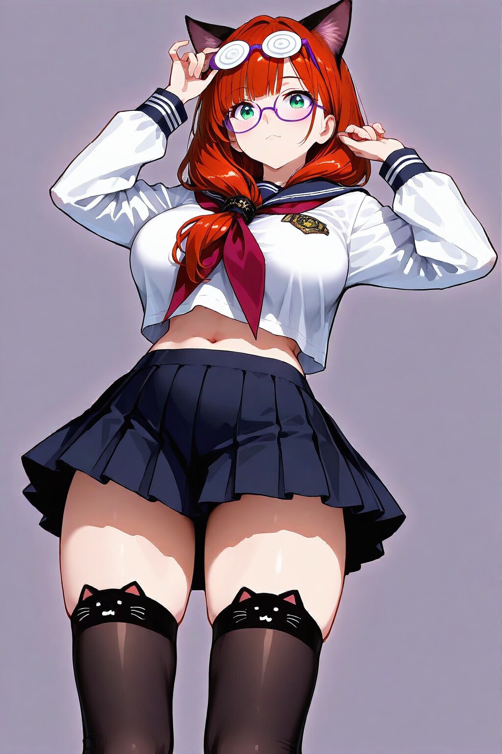 にゃんタイツと…
