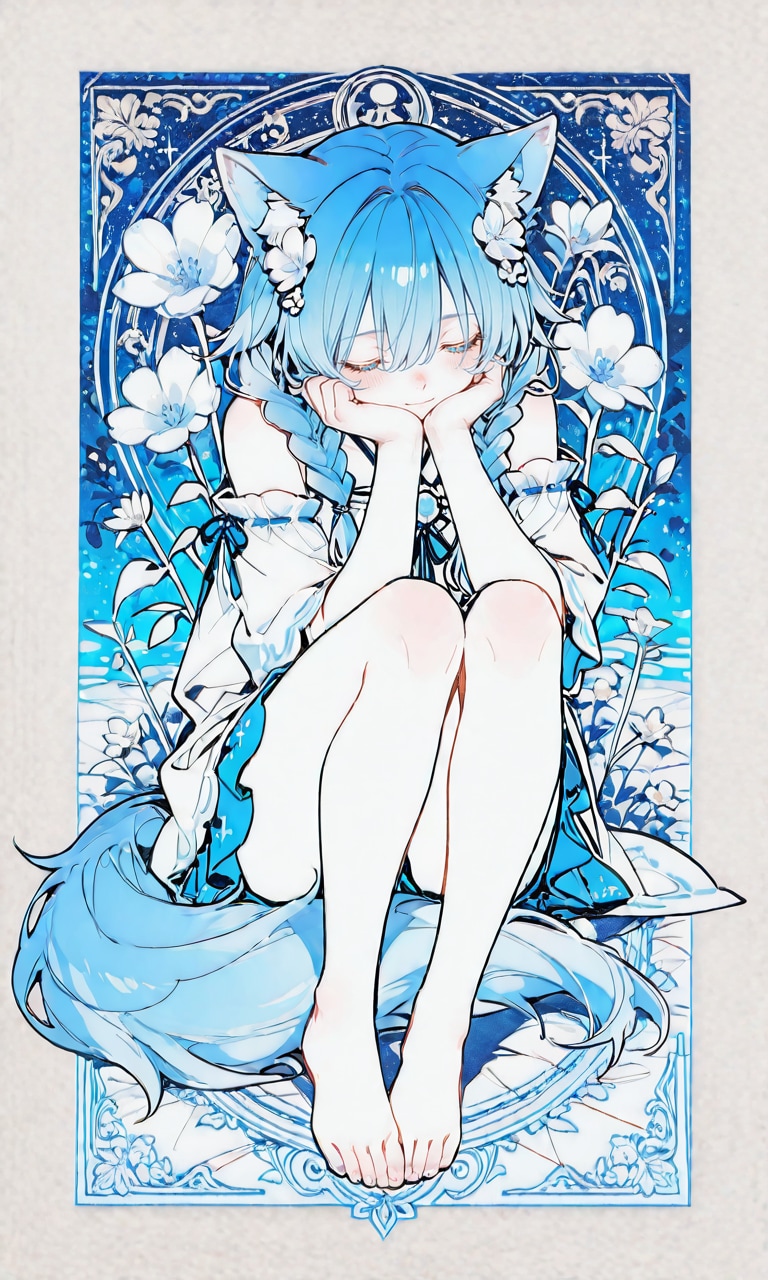 けもみみ娘 | の人気AIイラスト・グラビア