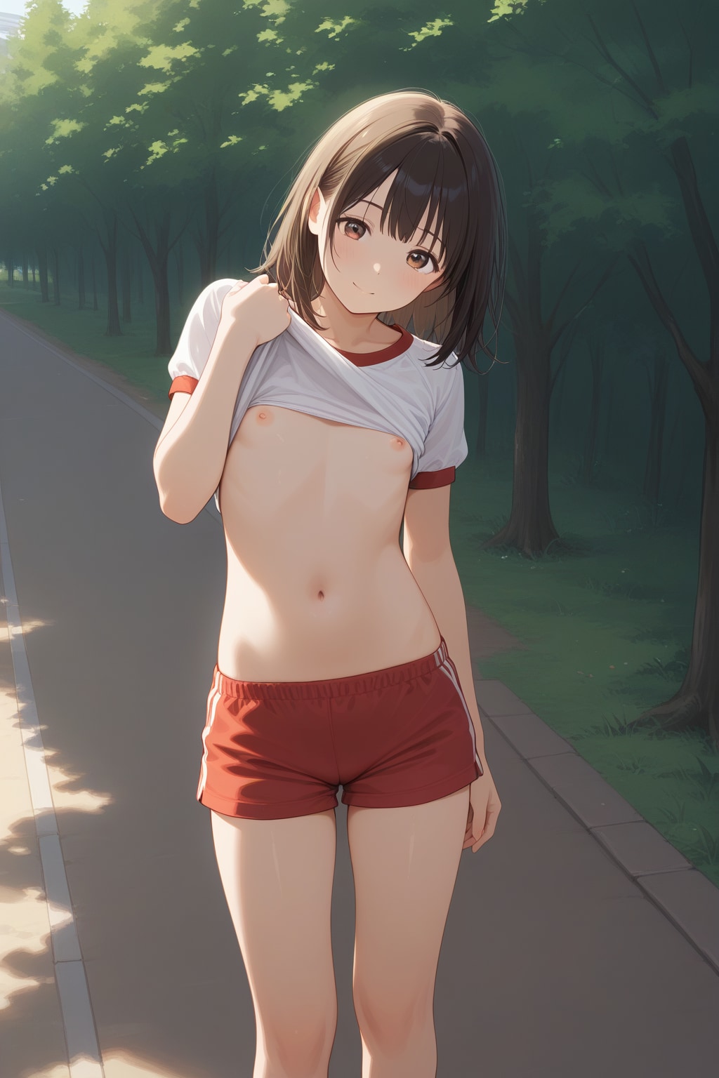 体操服×ちっぱい