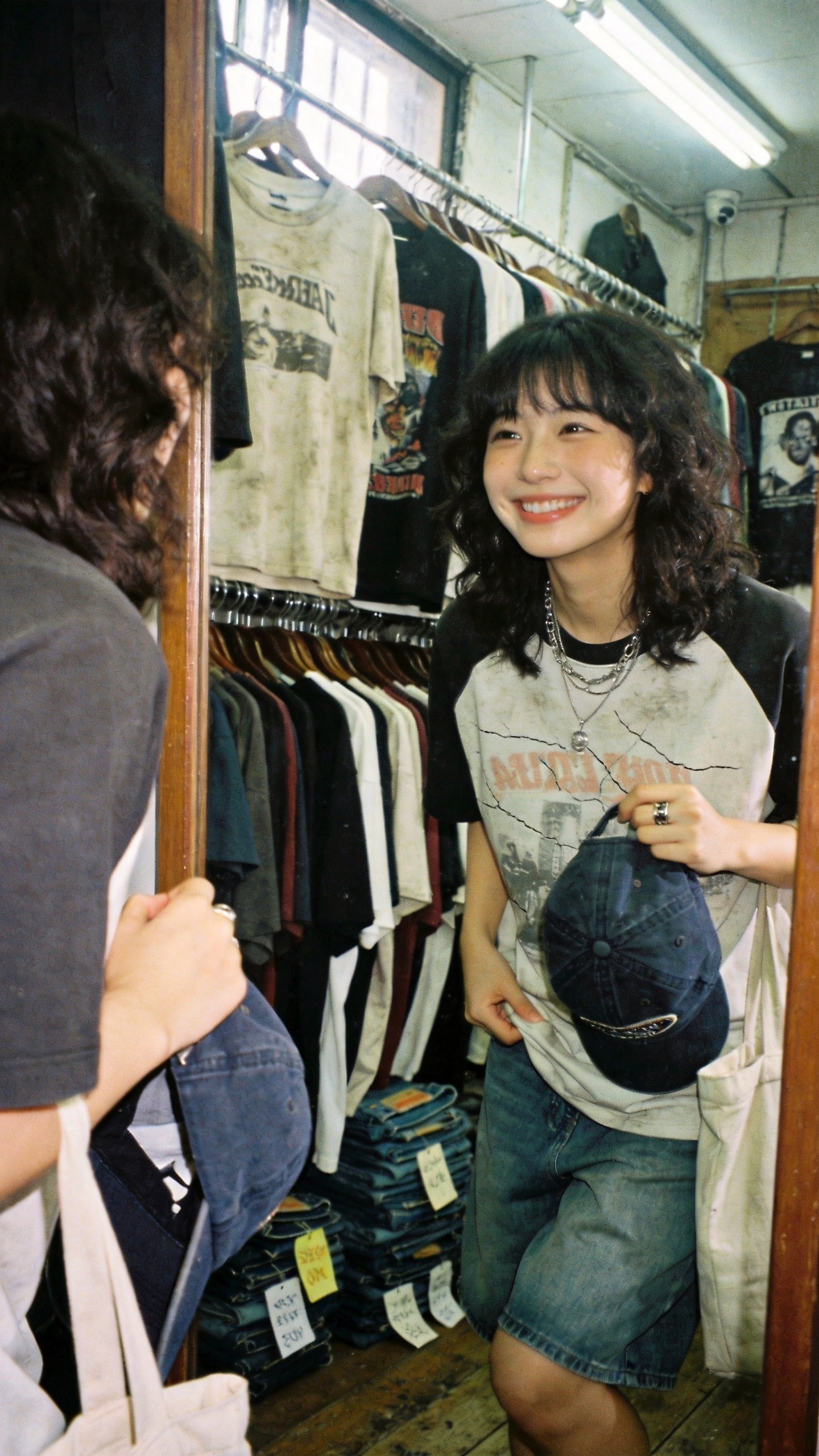 The Smile Between Hangers