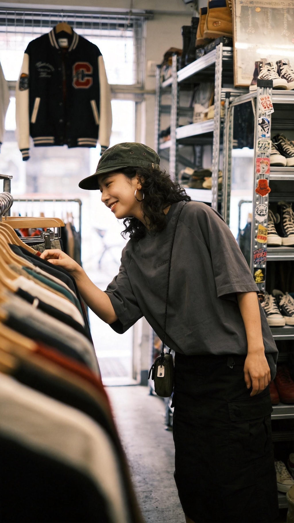 The Smile Between Hangers