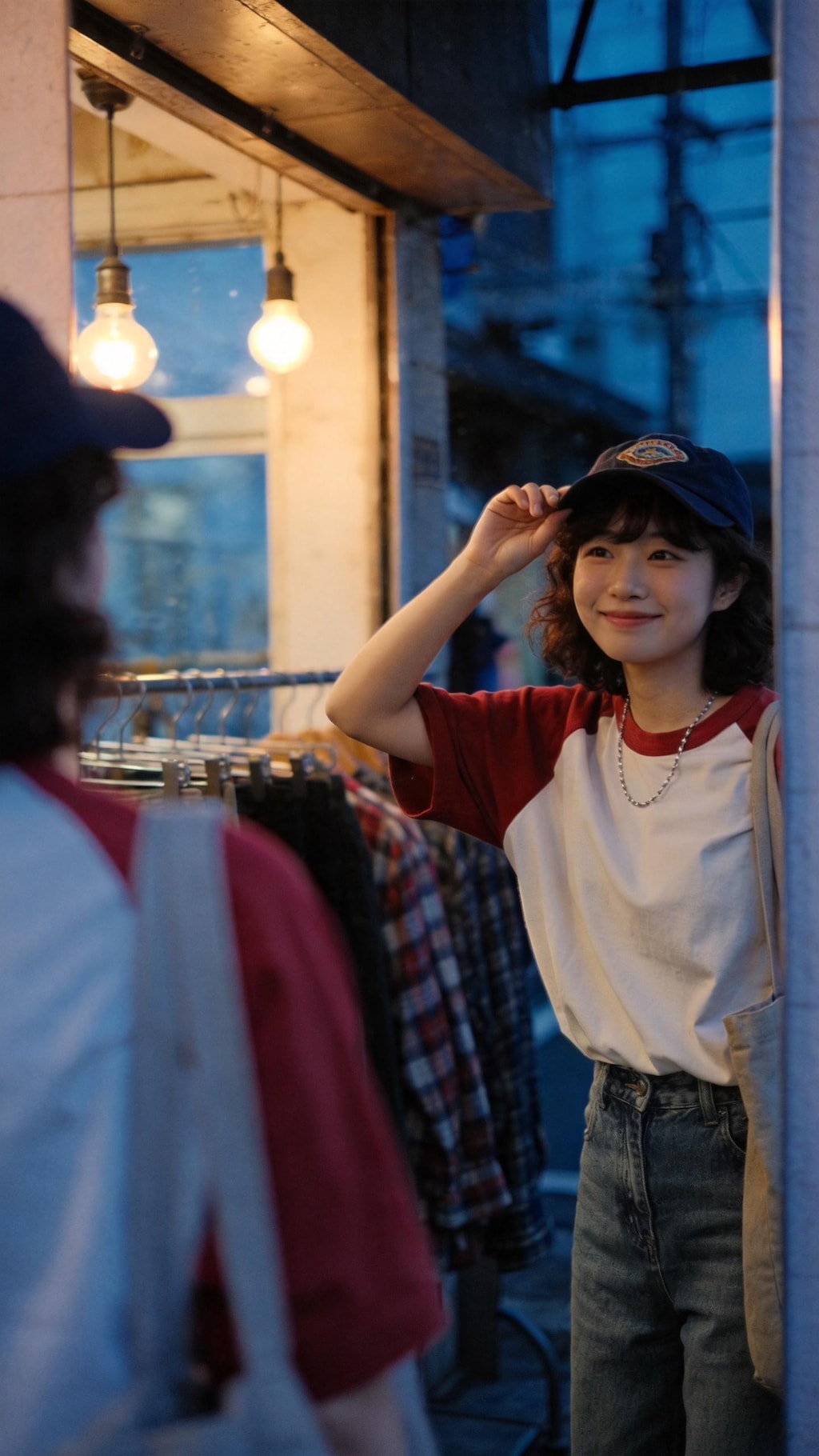 The Smile Between Hangers