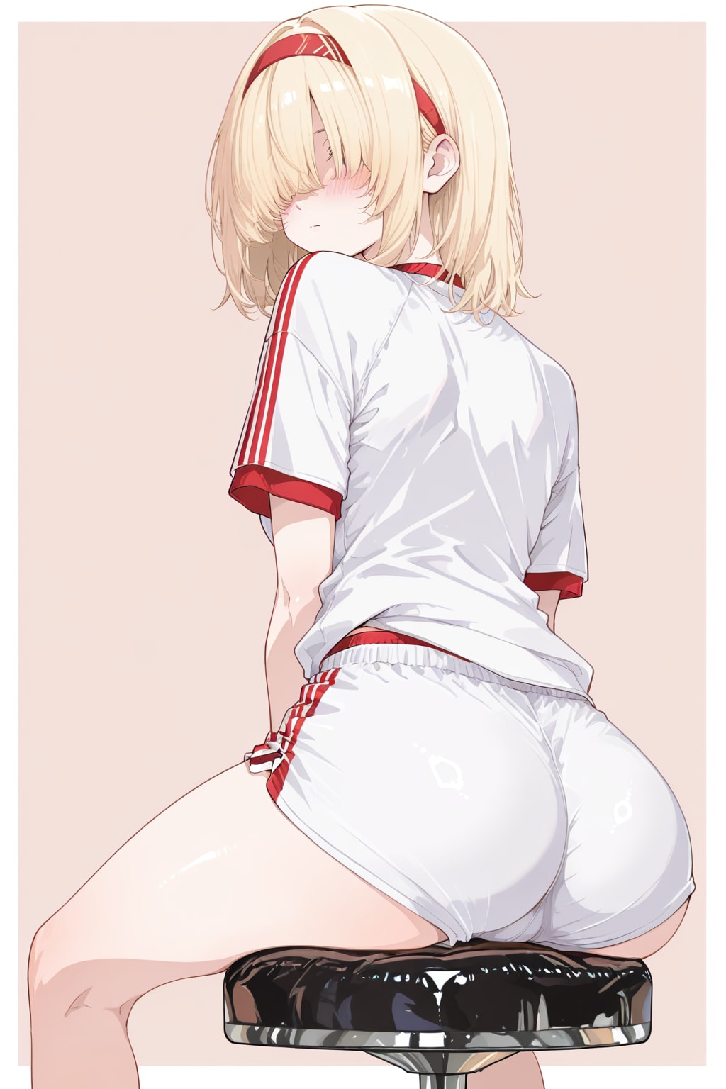 椅子に座る_APRICOT